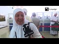 شاهد آراء أول فوج من الحجاج الميامين الذين عادوا إلى أرض الوطن 