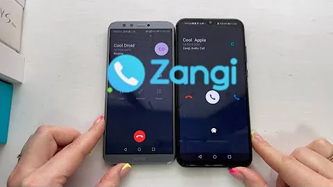 Zangi Private Messenger / incoming & outgoing calls / from Android version