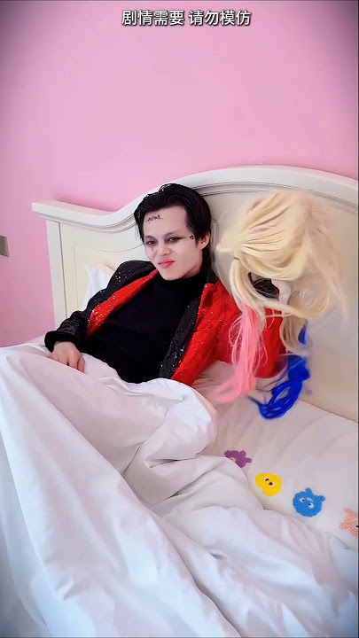 The white angel discovered that Mr. Joker #shorts #clown