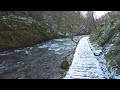 Dovedale to milldale winter snow walk english countryside 4k