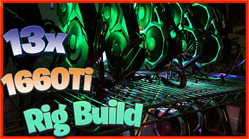 How to Build a 13x 1660 Ti Mining Rig | NVIDIA GTX 1660 Ti | HiveOS