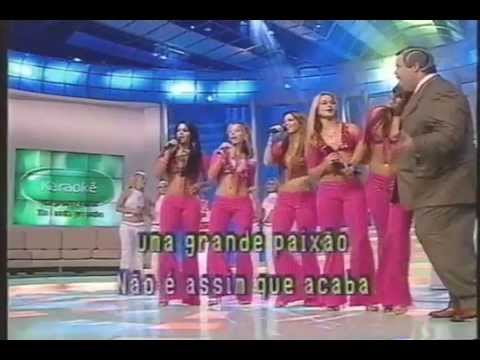 Gizelle Maritan e as gostosas do Banana Split no Boa Noite Brasil (2004)