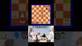 Reverse Card in Chess ♟️🔄 | uno reverse chess | #chessshorts #unoreverse #chessgame