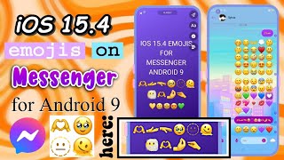 Latest iOS 15.4 emojis on Messenger Android 9 (1 app only) screenshot 3