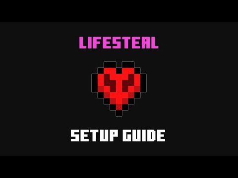 Lifesteal Minecraft Plugin - Quick Setup Guide