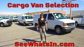 2006 Ford E150 Cargo Van For Sale - Like New, Low Miles, 4.2L V6, Beautiful Selection SeeWhatsIn.com