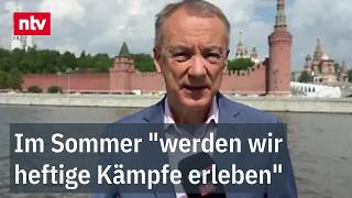 Hohe Belastungen für beide Seiten im Ukraine-Krieg erwartet Rainer Munz | ntv