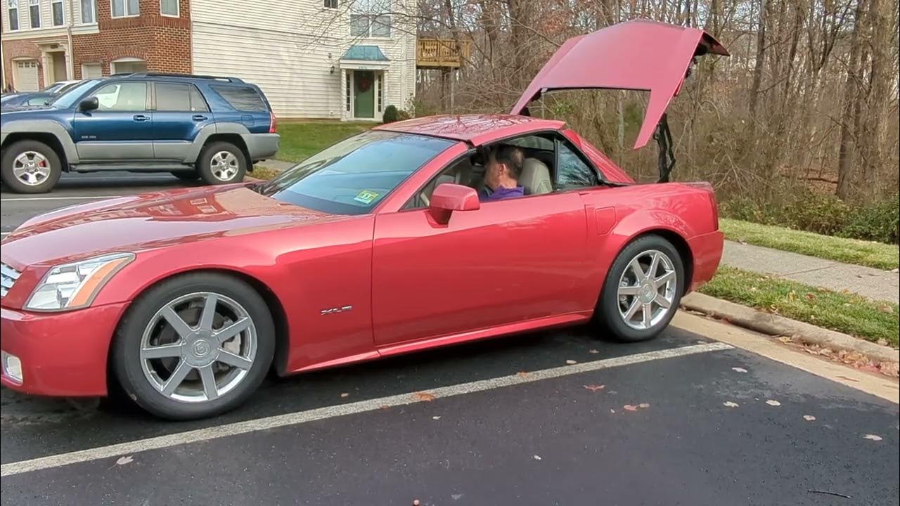 2005 Cadillac XLR Convertible Top Operation top going down. Contact