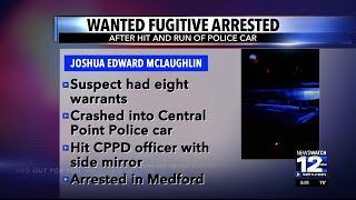 Wanted fugitive arrested in Medford after hit-and-run