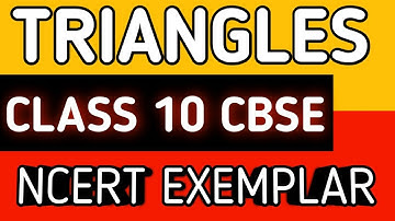 NCERT Exemplar Class 10 Triangles Exercise-6.3 Solutions
