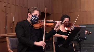 Aeolus Quartet performs Price String Quartet no. 1 in G Major, II - Andante moderato