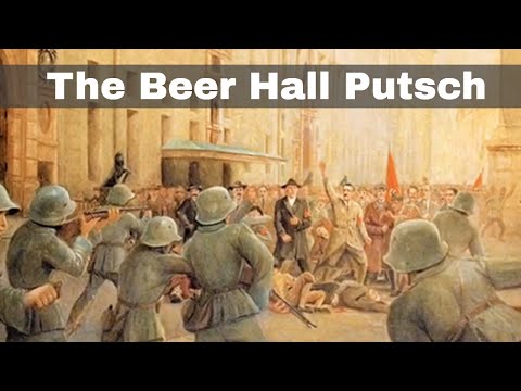 8Th November 1923: Adolf Hitler Leads The Beer Hall Putsch In Munich, Alongside General Ludendorff