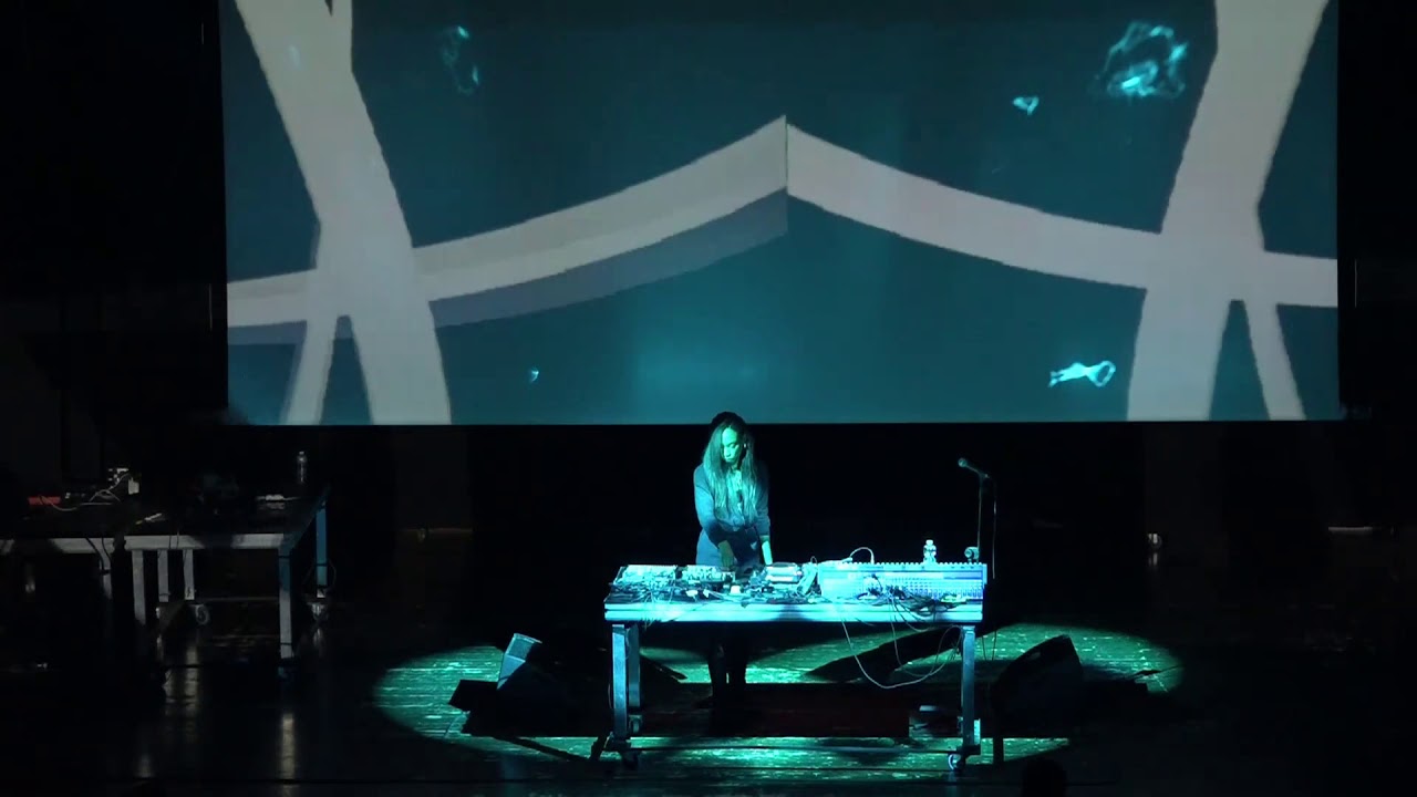 Nkisi live at Auditorium Zanon - Forma Free Music Impulse#10 26-10-2019