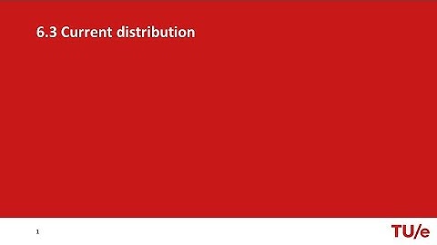 6.3   Current distribution