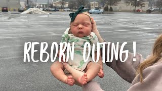 Reborn Baby Doll Goes Shopping!!