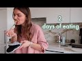REAL LIFE 2 DAYS OF EATING | What I eat in a day