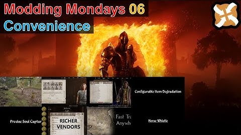 Modding Mondays - Oblivion Remastered - 06 (Convenience)