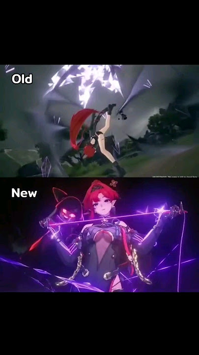 Old vs New Yinlin animation #wuwa