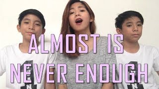 Almost Is Never Enough cover - Anja Aguilar with Urquico twins