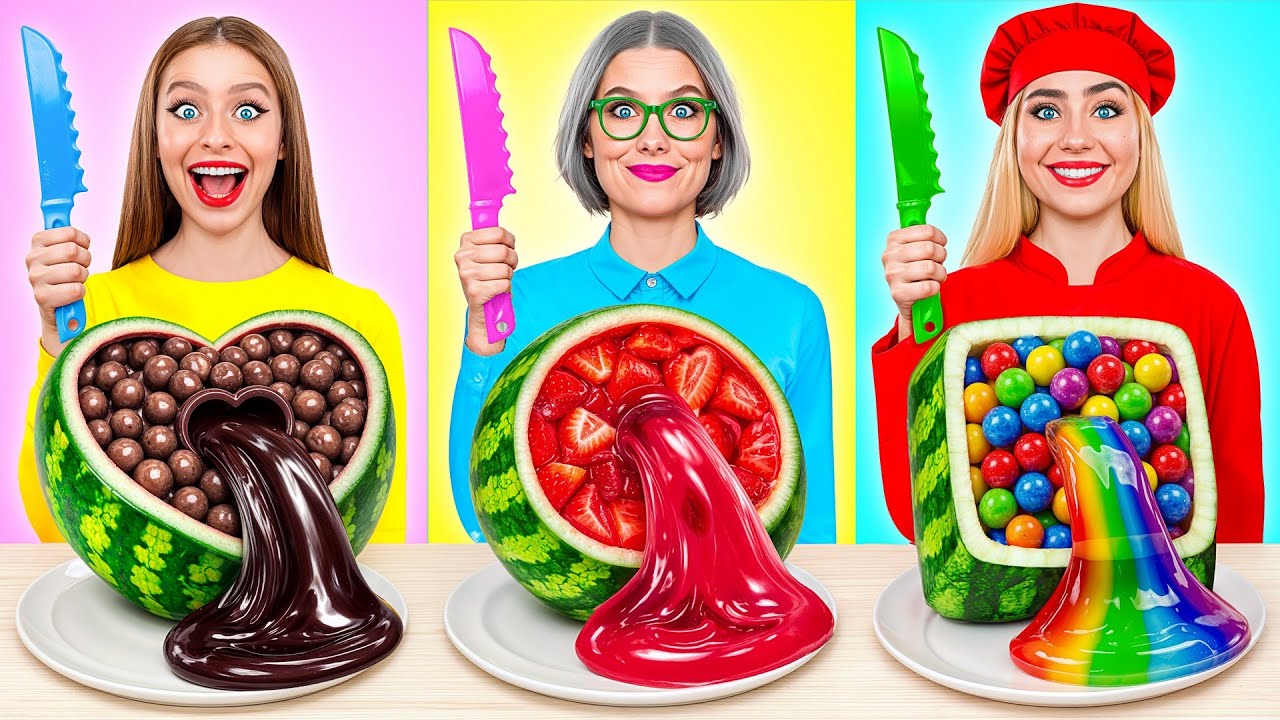 Кулинарный Челлендж: Я против Бабушки | Забавная Кулинарная Битва от Candy DO