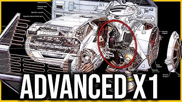 The TIE Darth Vader Helped Design | TIE Advanced X1 COMPLETE Breakdown