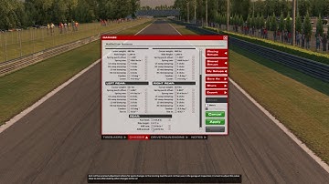iRacing ProtoGT series from Monza w/ setup view
