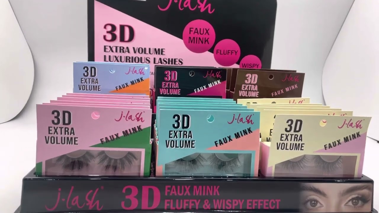 3D Extra Volume Luxurious Lashes - J.Lash | Wholesale Makeup