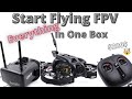 Turn It On And Fly! The Perfect Beginner All-In-One FPV Drone Kit!