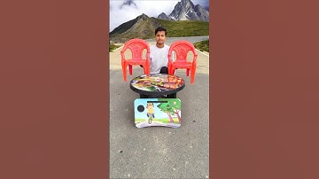 😱Small Folding Chair Table Vs Big Chair Table Set Testing Challenge🔥#shorts