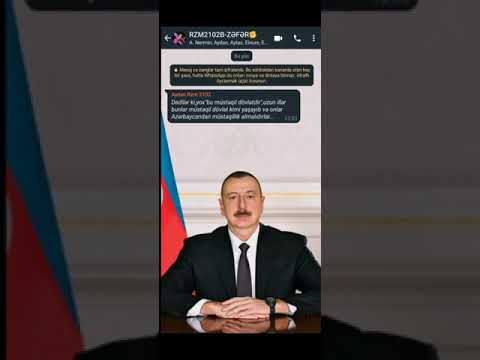 #azerbaycan Cenab Prezidentin sozleri Adpu rzm2102 telebeleri dilinden