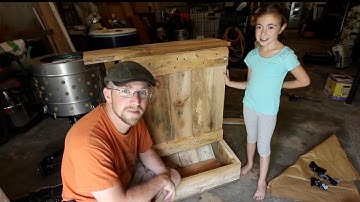 Building an Automatic Pig Feeder With My 8yr old Daughter
