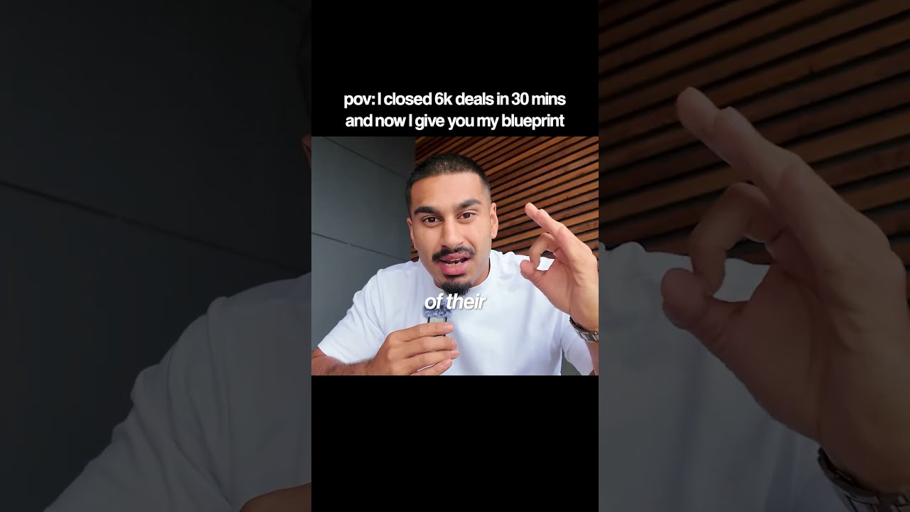 This Is EXACTLY How I Closed 6K In 30 Mins