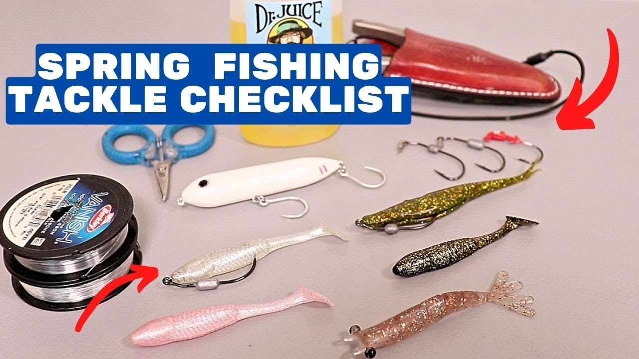 The Spring Inshore Saltwater Fishing Tackle Checklist 