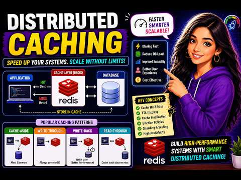 Distributed Caching Explained | Redis, Cache-Aside & System Design