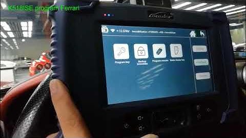 Lonsdor K518ISE Program Key Ferrari 458--UOBD2