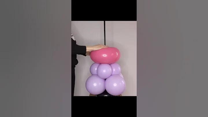 Unique Balloon Column #shorts