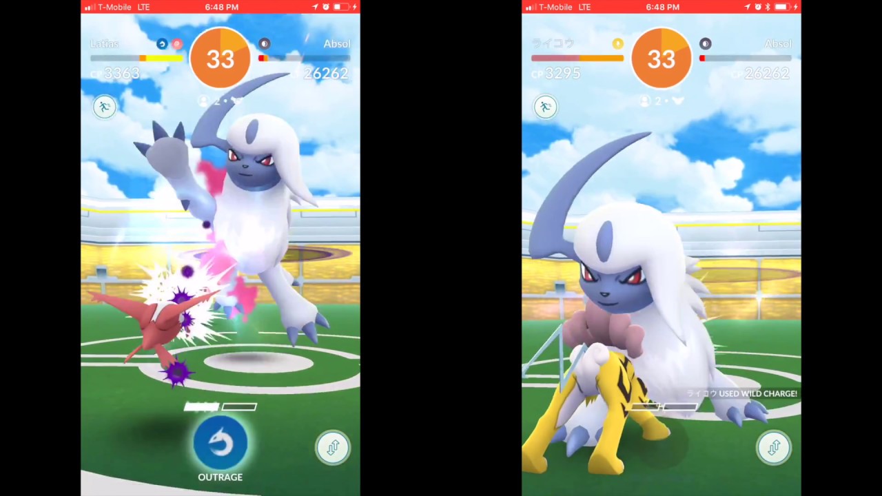 12 Unique Legendary Absol Duo In Sunny No Super Effective Moves Youtube