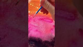 Dot Painting With Water Colour Gryffin Arts How To Paint With Watercolor Painting Tips
