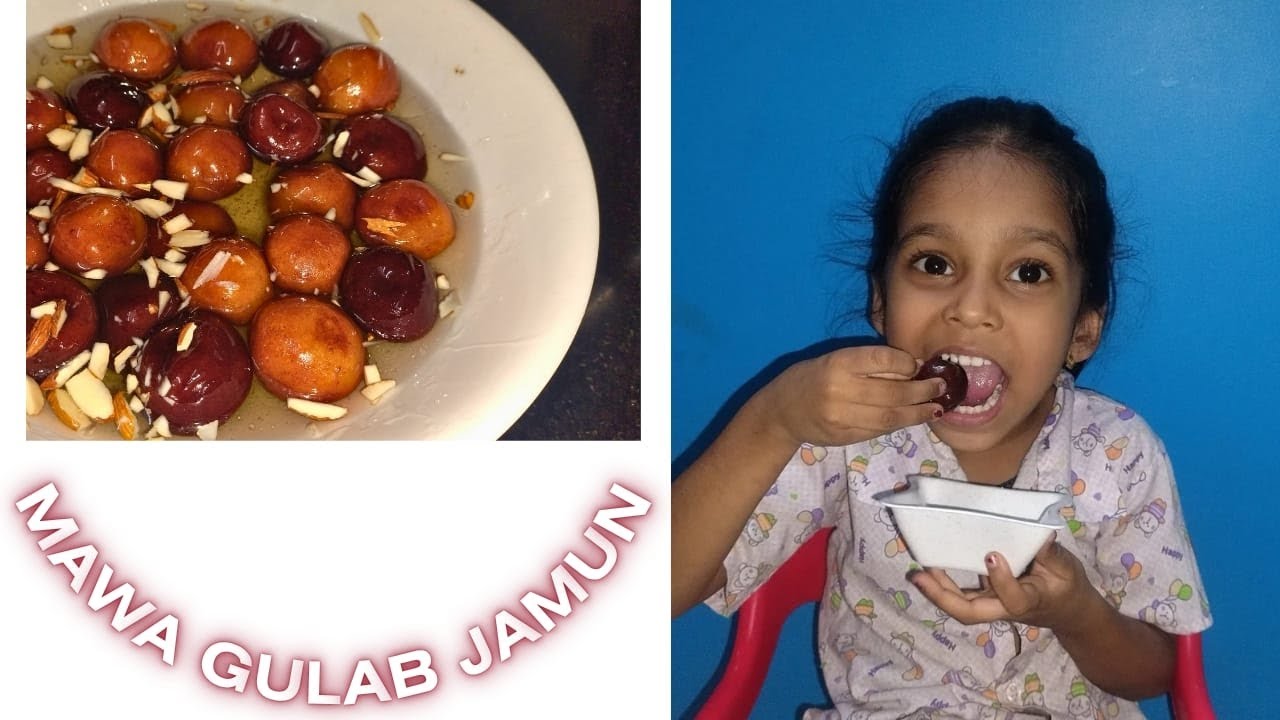 घरच्या घरी मावा गुलाबजाम | Soft & Juicy Mawa Gulab Jamun Recipe | Tadka Marathi by Mangesh