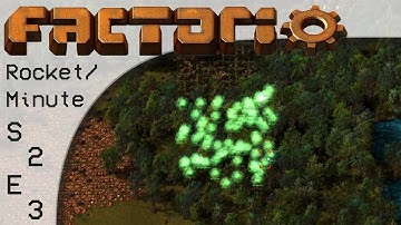 Nanobot Tree Cutters | Factorio Rocket/Minute w/ 0.15 Science E03