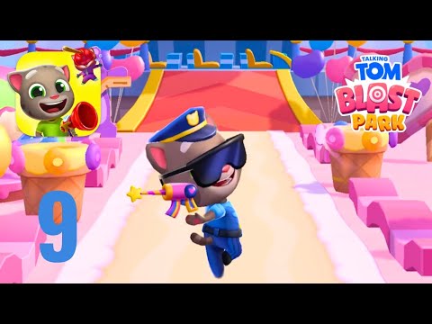 Talking Tom Blast Park Gameplay Second World (Apple Arcade - iOS) #9 - YouTube