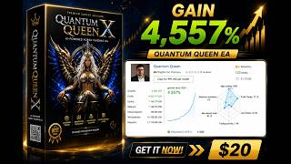 Quantum Queen X EA V4.1 MT5 Review | XAUUSD Gold Trading Robot
