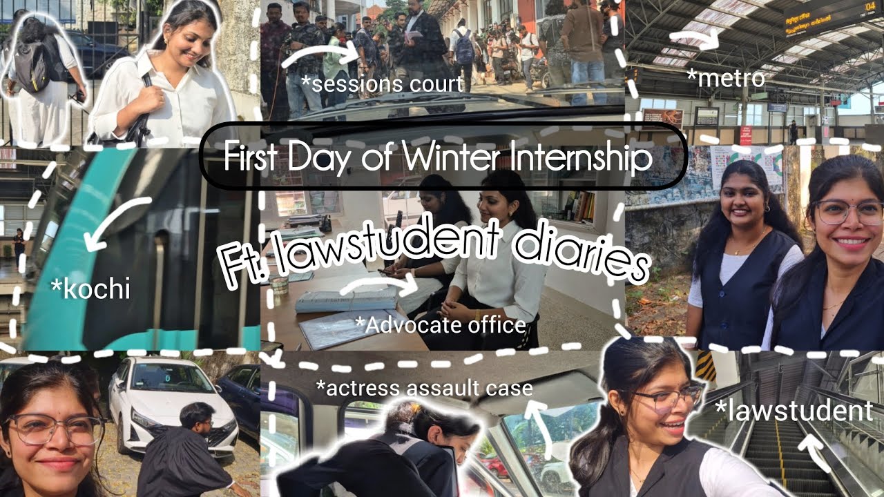 A Day in the Life of a Law Intern | Court, Cases & Chaos ⚖️📍 - YouTube