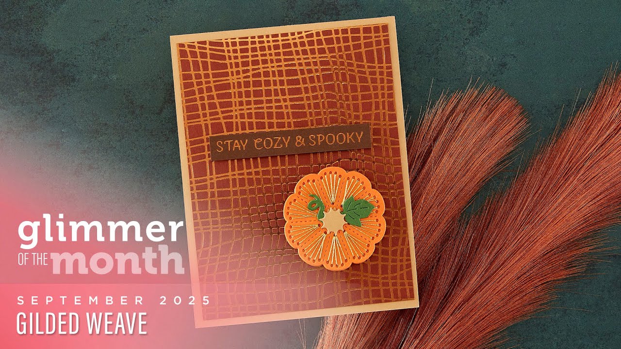 Spellbinders September 2025 Glimmer Hot Foil Kit of the Month