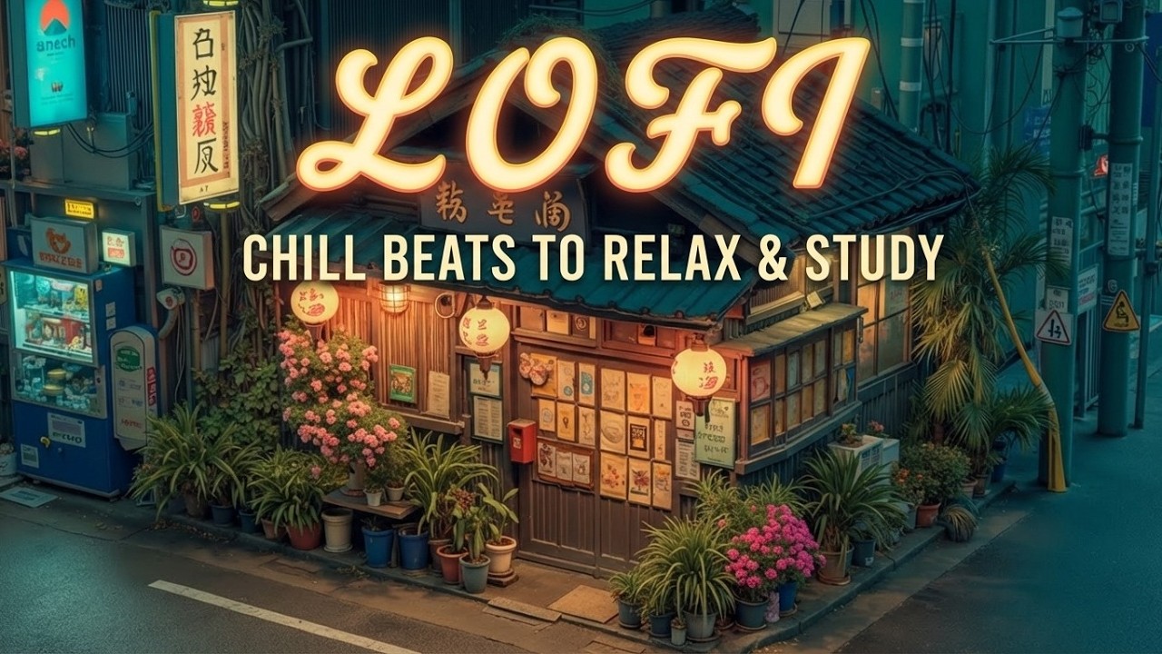 Уютная атмосфера ночного Токио для глубокого фокуса и расслабления