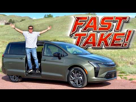NEW 2027 Chrysler Pacifica Fast Take Review: Who Says Minivan's Can't Be Stylish!