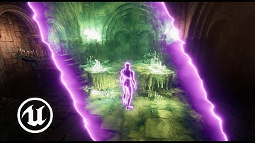 Beyond the Veil: Crafting Ethereal Ambiance with UE5 Postprocess