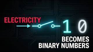 How Electricity Turns Into Numbers (Binary Explained) | Computers from the Ground Up