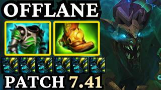 🔥 New PATCH 7.41 VISAGE Offlane — Familiars MELT Heroes & Towers 🔥 Dota 2 Offlane