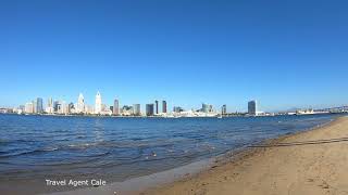 Coronado Island Ferry Landing Beach & Pier HD Walking Tour San Diego, California, USA Travel Guide
